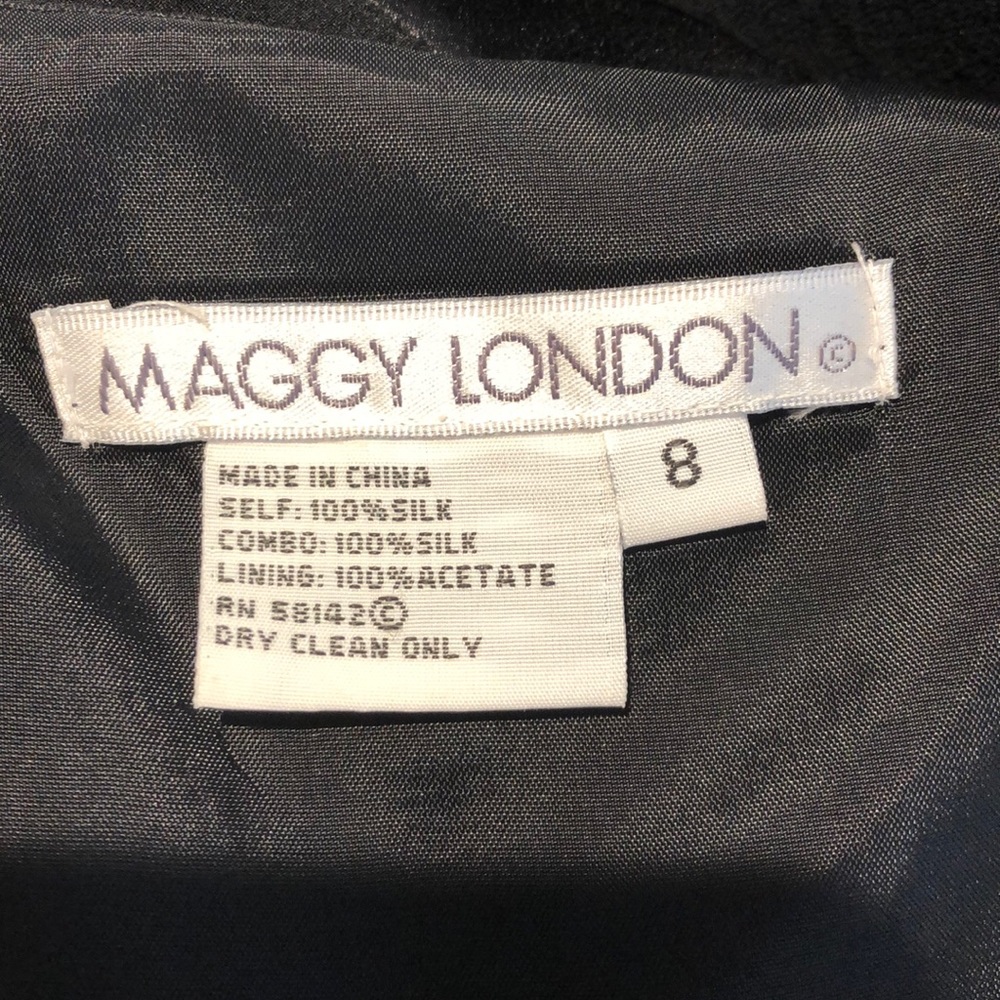 Maggie London black cocktail dress - Picture 7 of 9